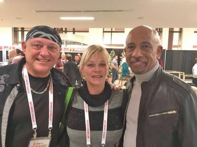 John Karroll & Sky with Montel Williams at OCannaBiz Conference Event 2018 in Vancouver